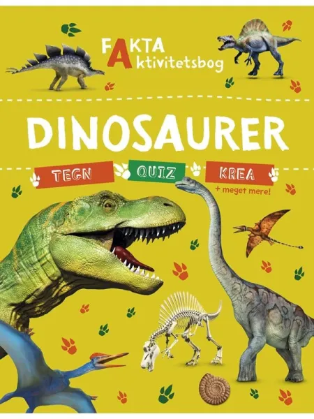 Fakta aktivitetsbog: Dinosaurer - Barnbok - häfte