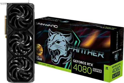 Gainward GeForce RTX 4080 SUPER Panther OC - 16GB GDDR6X RAM - Grafikkort