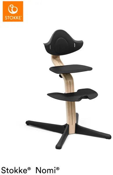 Stokke Nomi-stol - Natural Black