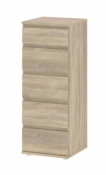 TVILUM Nova Byrå - Naturfärgat kompositträ, Ekstruktur, (107x40)