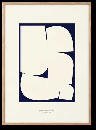 Peléton Shapes of Curves 05 50x70 Affisch