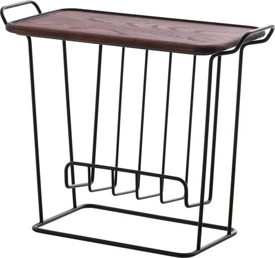 Maze Minnie Mae Wood Sidobord Svart/Ask