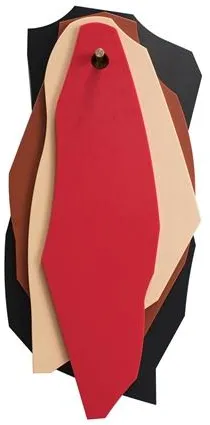 Valerie Objects Skärbräda/Hängare Svart/Brun/Rosa/Röd