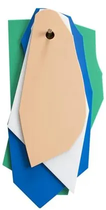 Valerie Objects Skärbräda/Upphängning Grön/Blå/Vit/Rosa